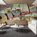 Greetings From Stone Harbor Mural Wallpaper - room preview 02