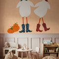 Ducks in the Pumpkin Patch II Mural Wallpaper - room preview 02