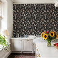 Luxury Leaves Mural Wallpaper - room preview 02