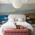 Golden Cliff Mural Wallpaper - room preview 02