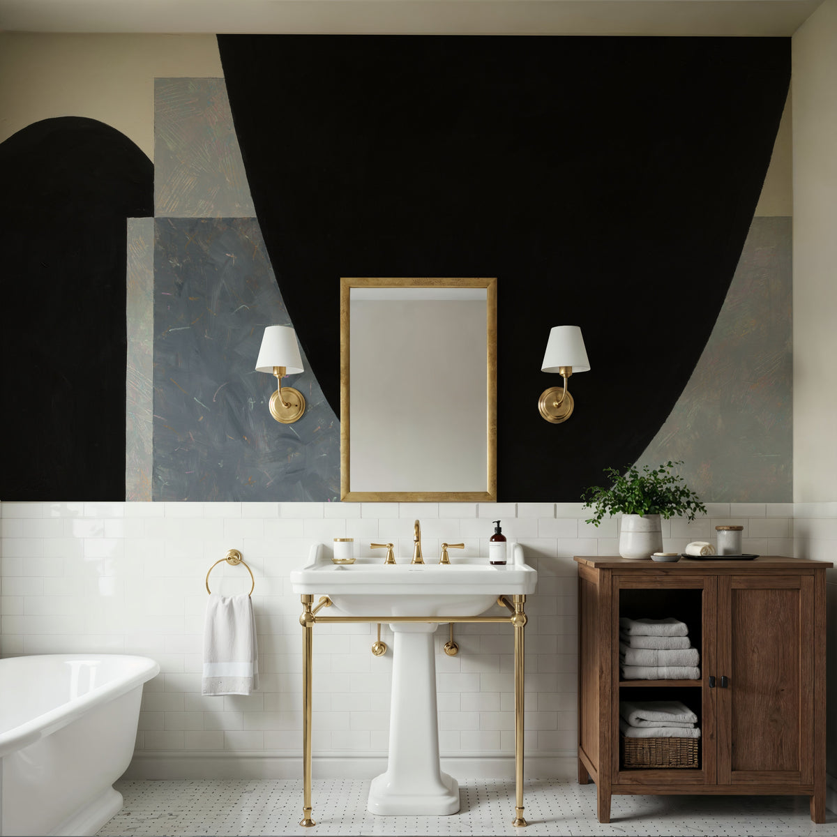 Blackbird Mural Wallpaper - room preview 02