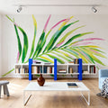 Colorful Tropical Leaf II Mural Wallpaper - room preview 02