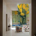 Windowsill Floral II Mural Wallpaper - room preview 02