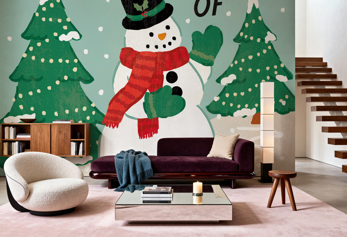 Holiday Patina III Mural Wallpaper - room preview 02