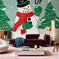 Holiday Patina III Mural Wallpaper - room preview 02