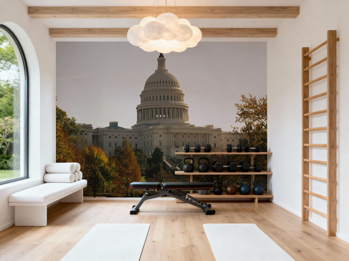 Autumn Dome Mural Wallpaper - room preview 02