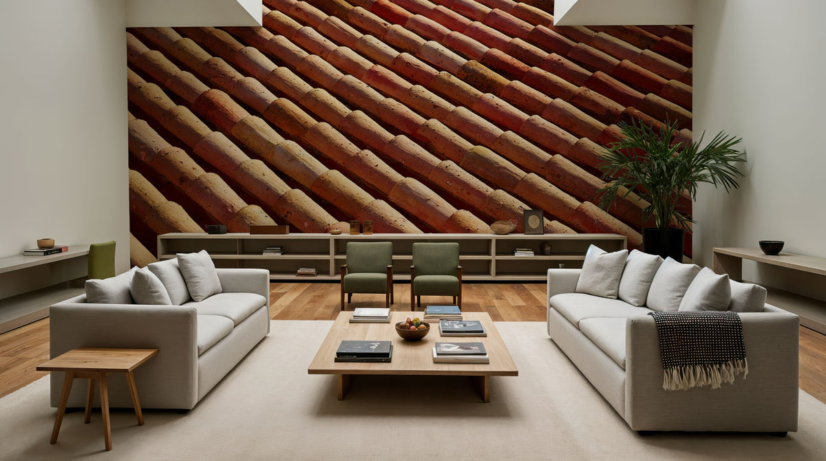 Arabic Roof Pattern Mural Wallpaper - room preview 02