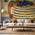 Pancake Day Mural Wallpaper - room preview 02