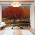 Orange Trees II Mural Wallpaper - room preview 02