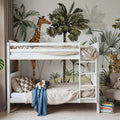 The Giraffes Paradise Mural Wallpaper - room preview 02