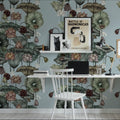 Magical Lotus, Sky Mural Wallpaper - room preview 02