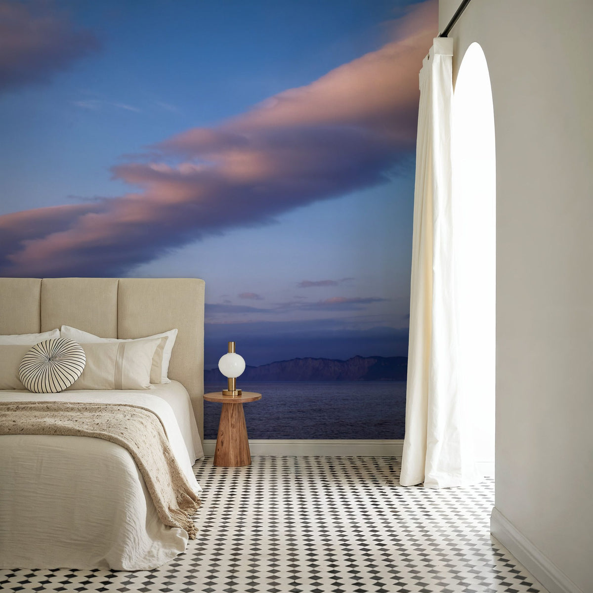 Coastal Serenity Mural Wallpaper - room preview 02
