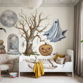 Spooky Halloween II Color Mural Wallpaper - room preview 02