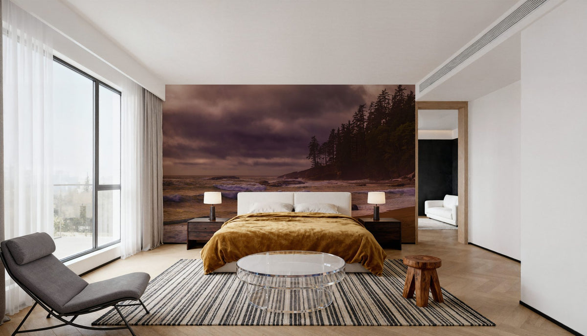 Tsusiat Beach Mural Wallpaper - room preview 02