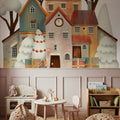 Old Town Holiday's Mural Wallpaper - room preview 02