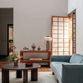 Zelij Broad Stitches Mural Wallpaper - room preview 02