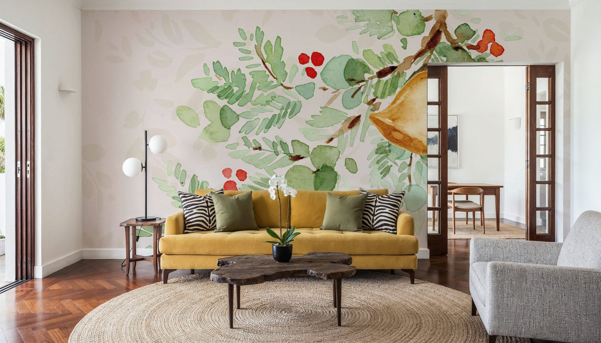 Nordic Winter VI Mural Wallpaper - room preview 02