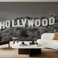 Hollywood Heights Mural Wallpaper - room preview 02