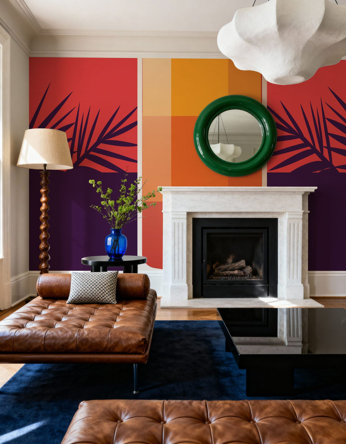 Tequila Sunrise Mural Wallpaper - room preview 02