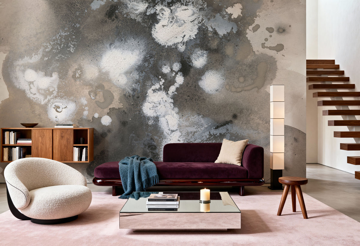 Sustained Abstraction I Mural Wallpaper - room preview 02