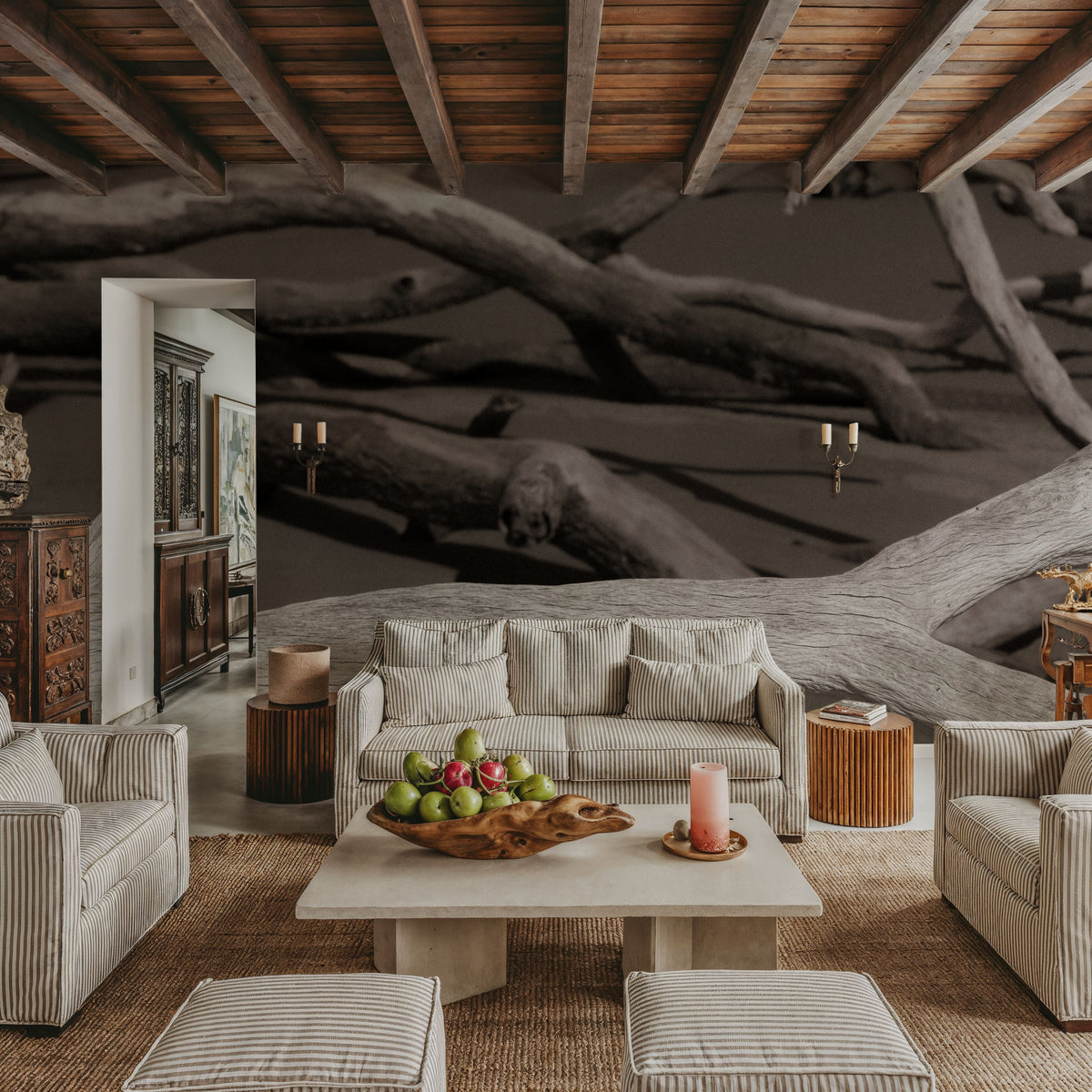 Georgia Driftwood Mural Wallpaper - room preview 02