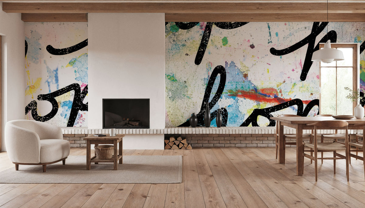 Lots of Love II Mural Wallpaper - room preview 02
