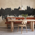 Victoria Canada Skyline Concrete Mural Wallpaper - room preview 02