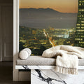 City Spire Sunset Mural Wallpaper - room preview 02