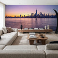 One World Sunrise Mural Wallpaper - room preview 02
