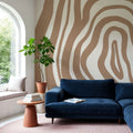Organic Abstract II Mural Wallpaper - room preview 02