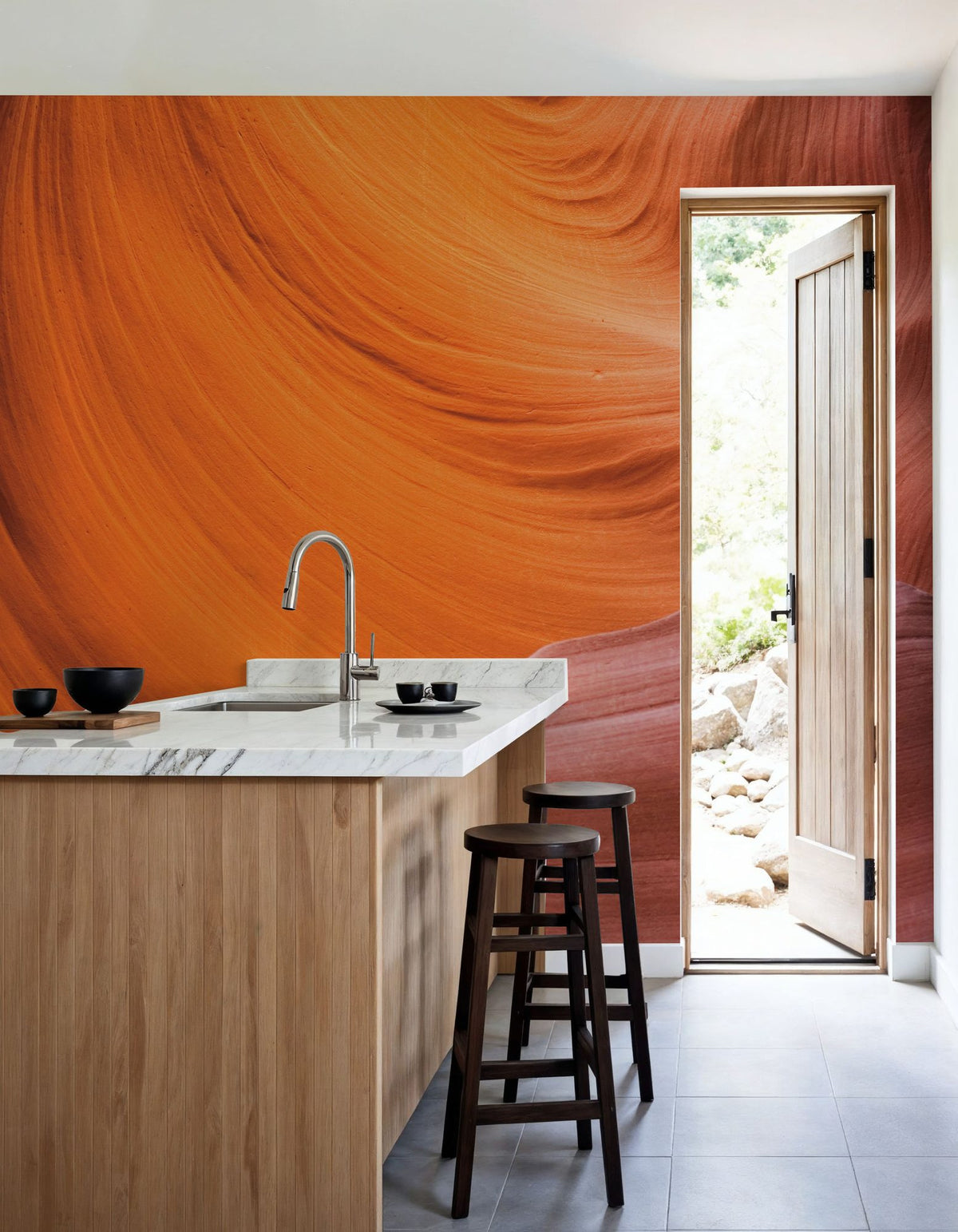 Lower Antelope Canyon VI Mural Wallpaper - room preview 02