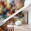 Abstract Journey in Earthy Colors Mural Wallpaper - room preview 02