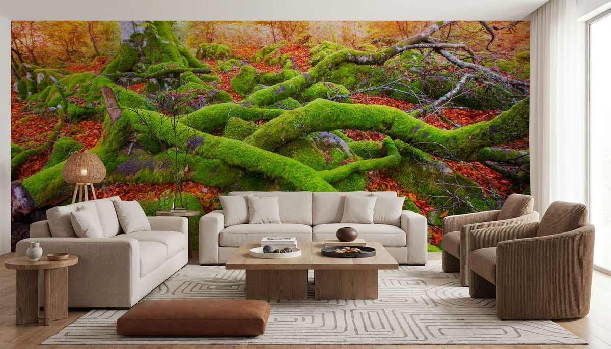 Pyrenees Moss II Mural Wallpaper - room preview 02