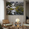 Mountain Stream Reflection Mural Wallpaper - room preview 02