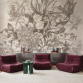 Subtle Bloom Mural Wallpaper - room preview 02