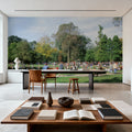 Summer Park Leisure Mural Wallpaper - room preview 02