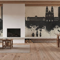Quito Ecuador Skyline Concrete Mural Wallpaper - room preview 02