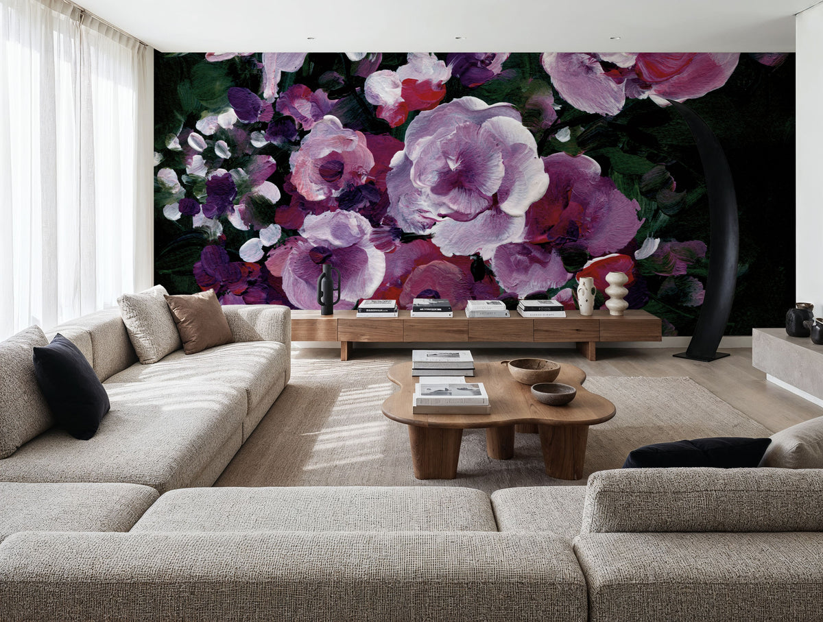 Botanical Elegance Mural Wallpaper - room preview 02