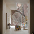 Modern Rose Mural Wallpaper - room preview 02