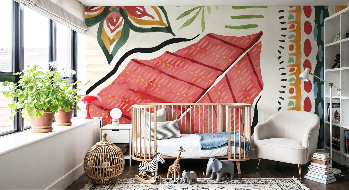 Rainforest V Mural Wallpaper - room preview 02