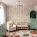 Moonlit Sky Petite, Butter Mural Wallpaper - room preview 02