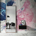 Fireworks Abstract Navy Blue Mural Wallpaper - room preview 02