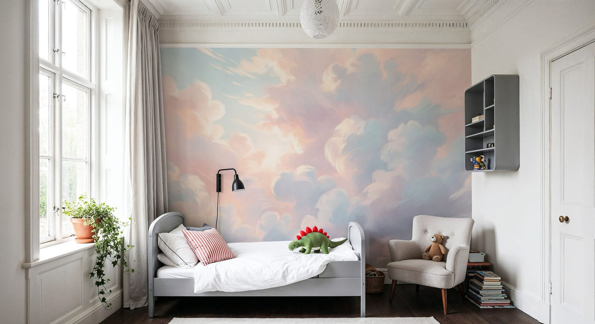 Clouding, Bright Mural Wallpaper - room preview 02