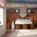 Hoodoos Sunrise Mural Wallpaper - room preview 02