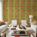 Rambling Florals Mural Wallpaper - room preview 02