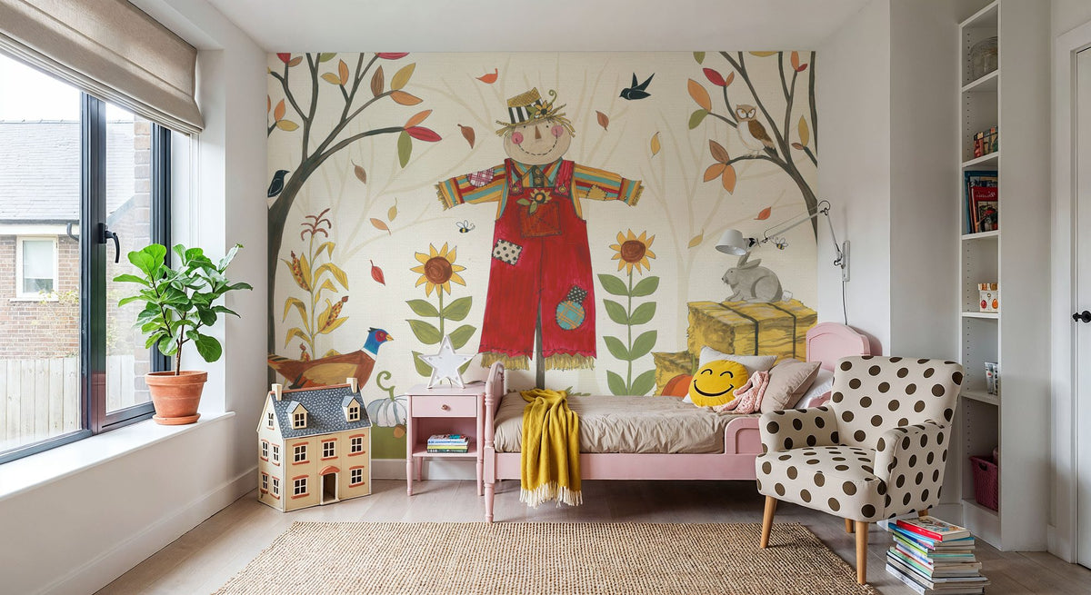 Woodland Harvest I Mural Wallpaper - room preview 02