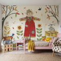 Woodland Harvest I Mural Wallpaper - room preview 02