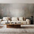 Taupe Horizon Mural Wallpaper - room preview 02