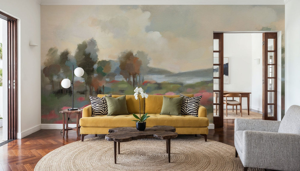 Path to the Lake Mural Wallpaper - room preview 02