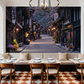 Narai-juku Streets Mural Wallpaper - room preview 02